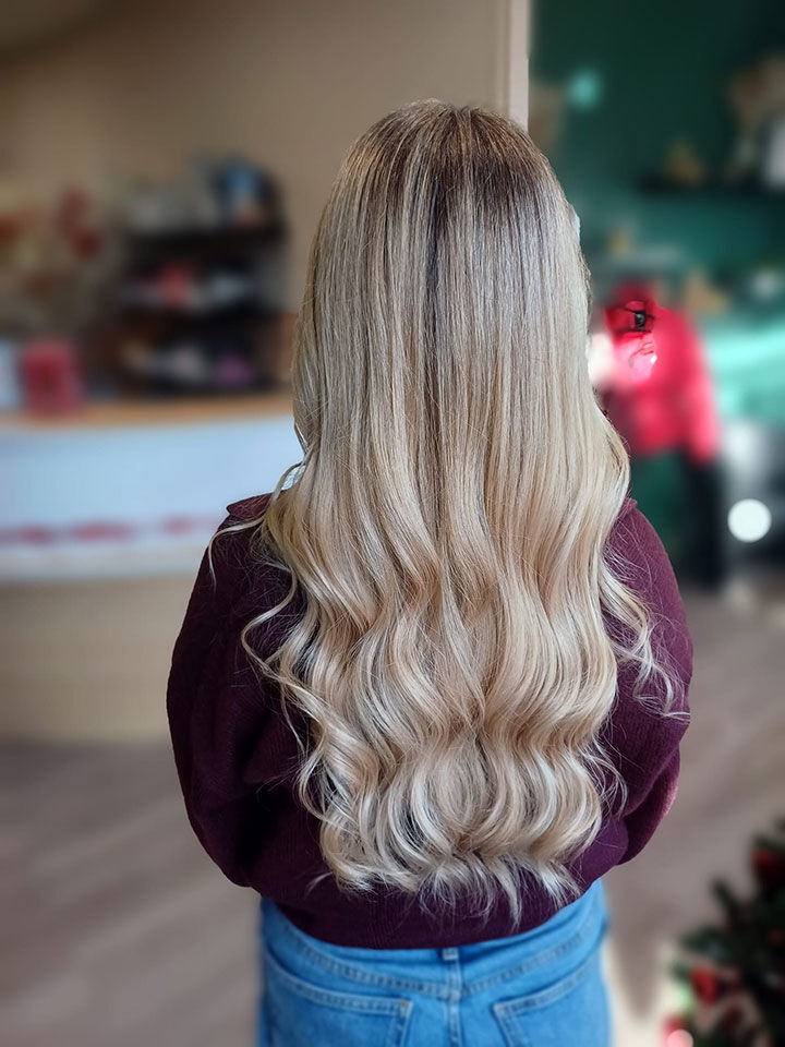 Nachher &ndash; Kaltblond